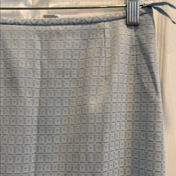 Tahari 4 Pale Blue Pencil Skirt - Picture 5 of 11